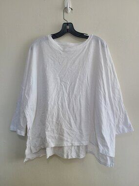 Mersea Women’s Catalina Tee Oversized Cotton Shirt  One Size White